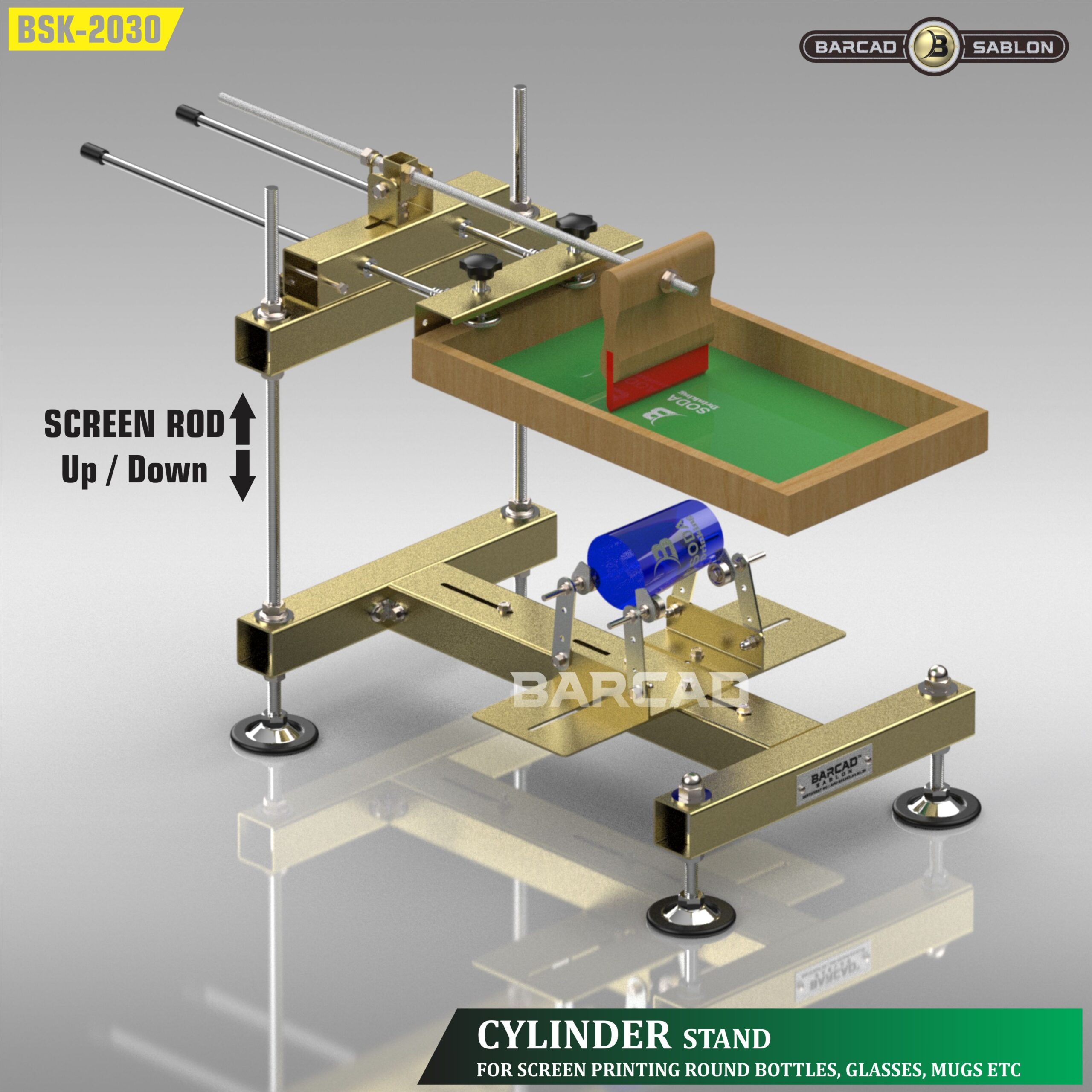 Multifunctional Round Square Flat CUP Screen Printing Tool - Image 5