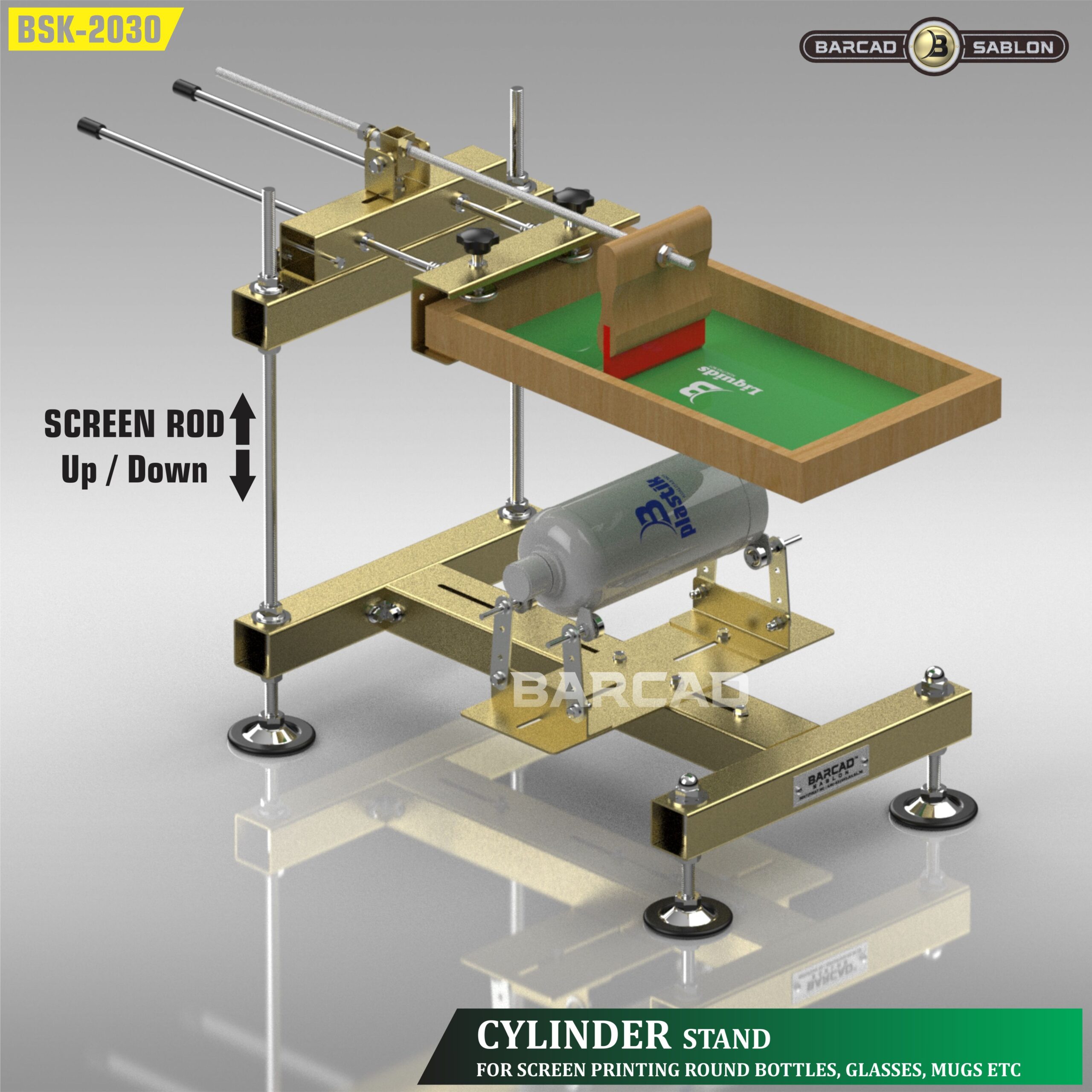 Multifunctional Round Square Flat CUP Screen Printing Tool - Image 6