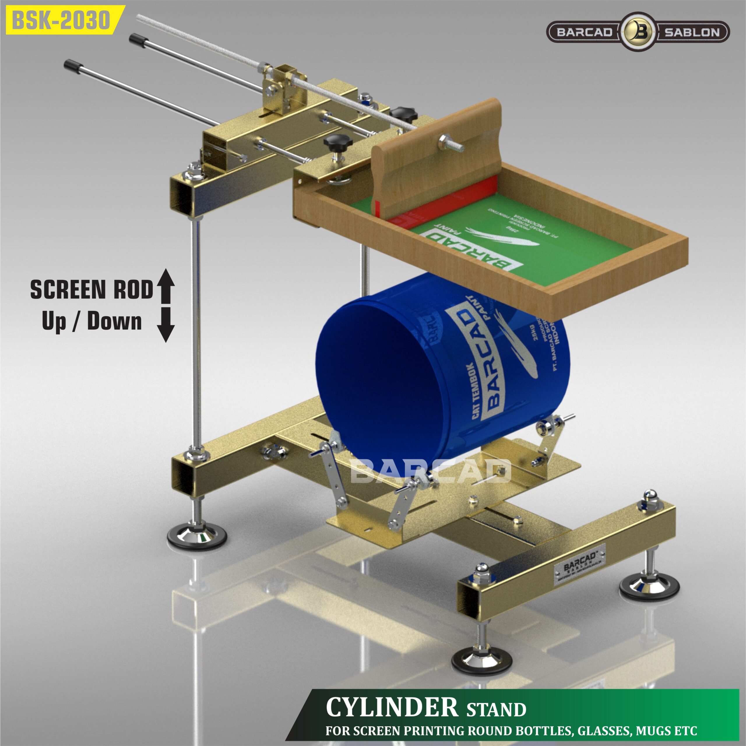 Multifunctional Round Square Flat CUP Screen Printing Tool - Image 7