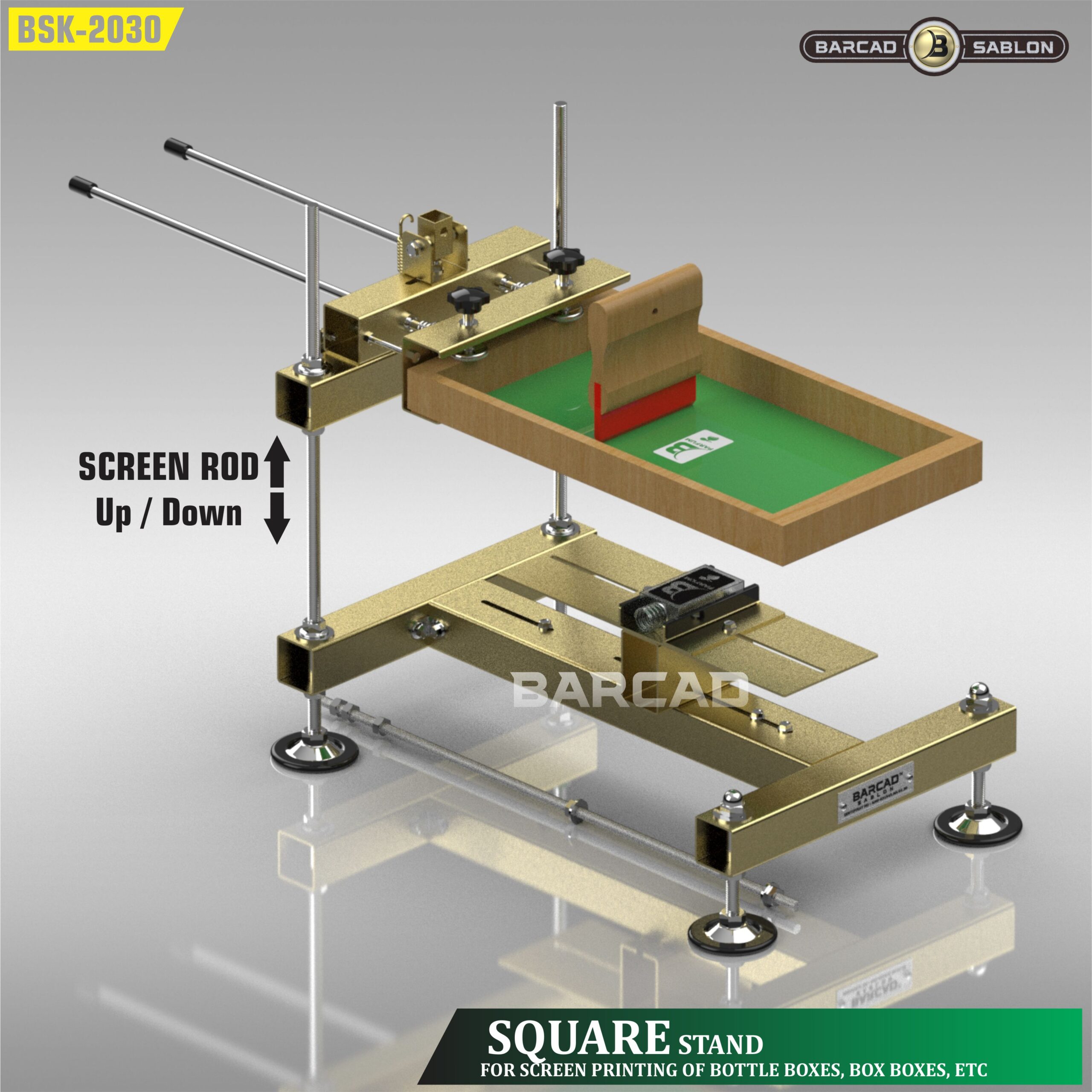 Multifunctional Round Square Flat CUP Screen Printing Tool - Image 9