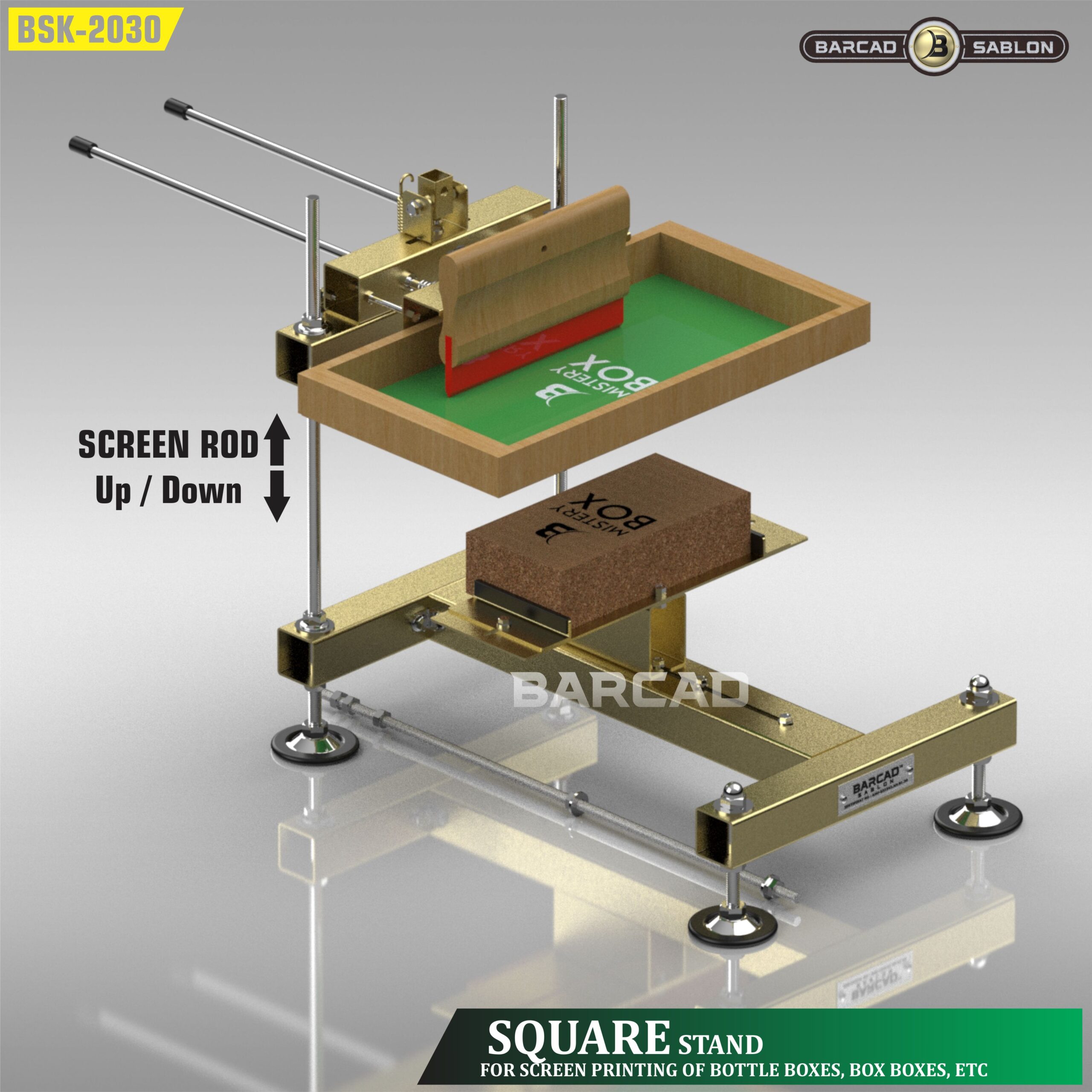 Multifunctional Round Square Flat CUP Screen Printing Tool - Image 10