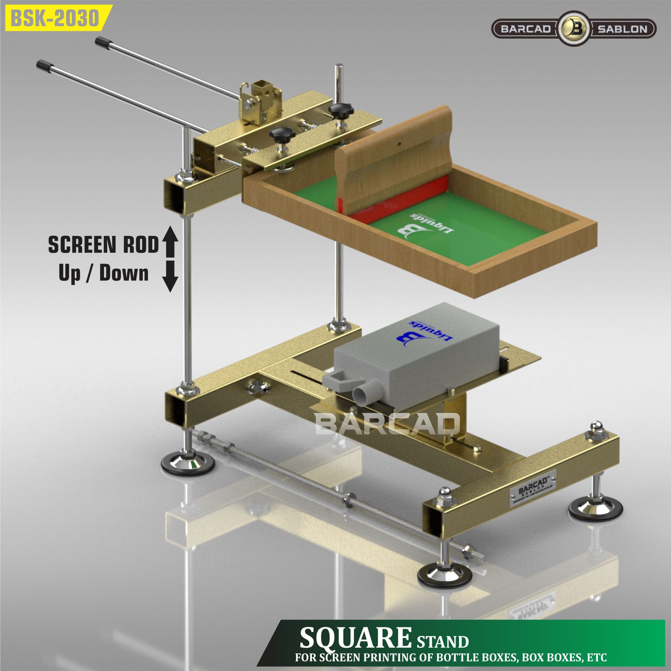 Multifunctional Round Square Flat CUP Screen Printing Tool - Image 11