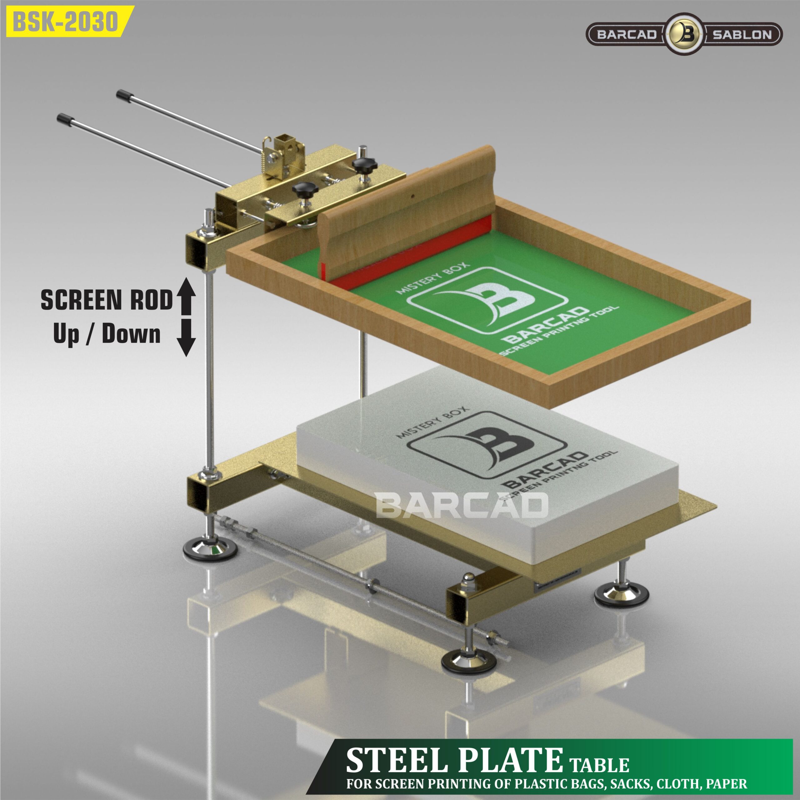 Multifunctional Round Square Flat CUP Screen Printing Tool - Image 15