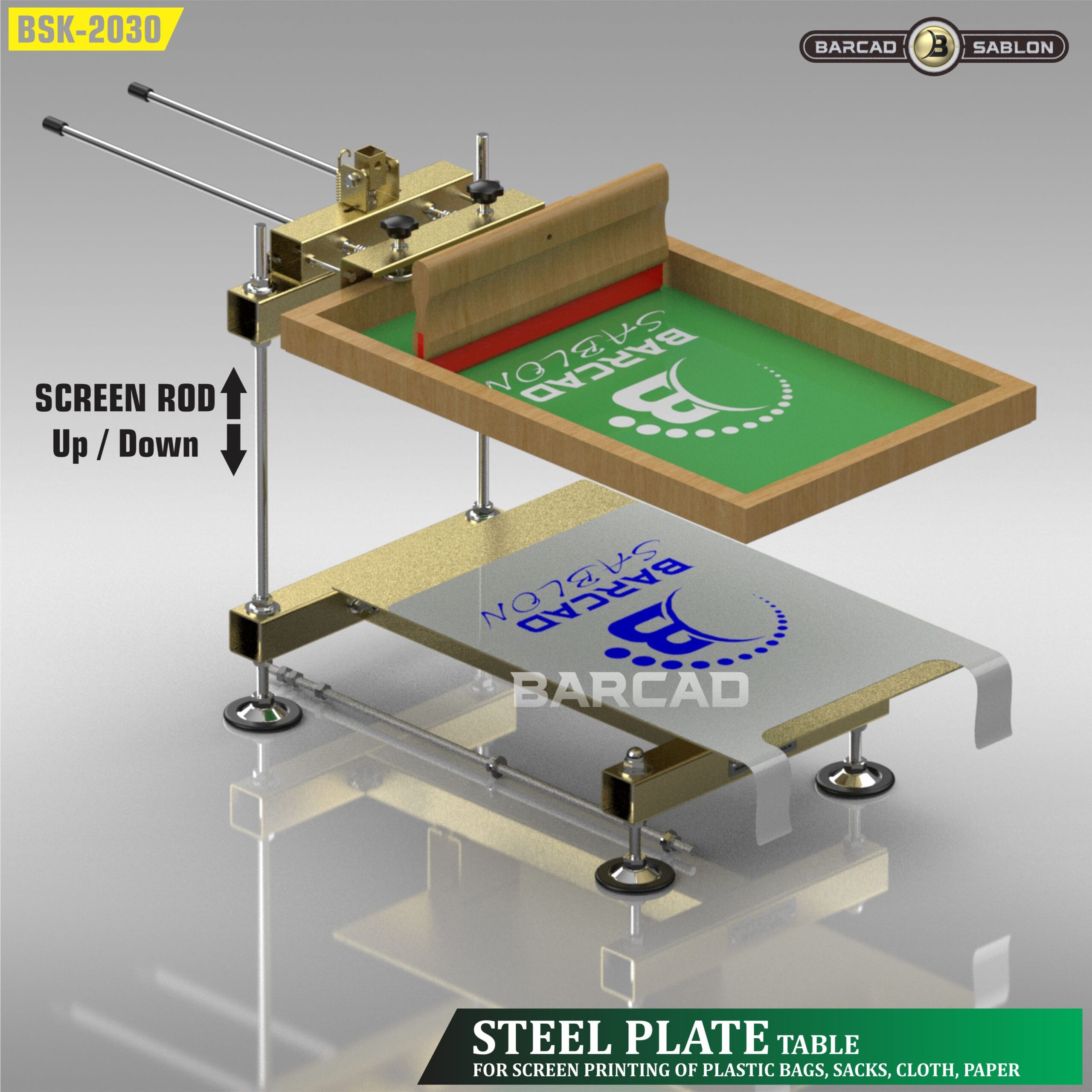 Multifunctional Round Square Flat CUP Screen Printing Tool - Image 16